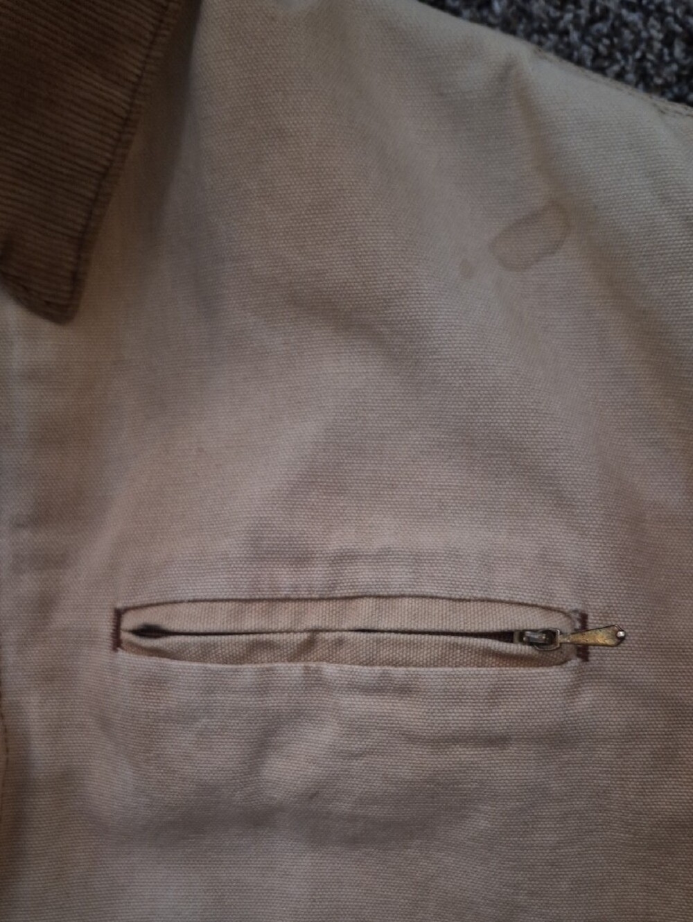 Vintage Carhartt Tan Detroit Jacket - Picture 7 of 15